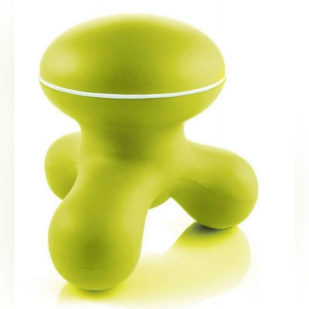Brookstone Vibrant Green Handheld Massager